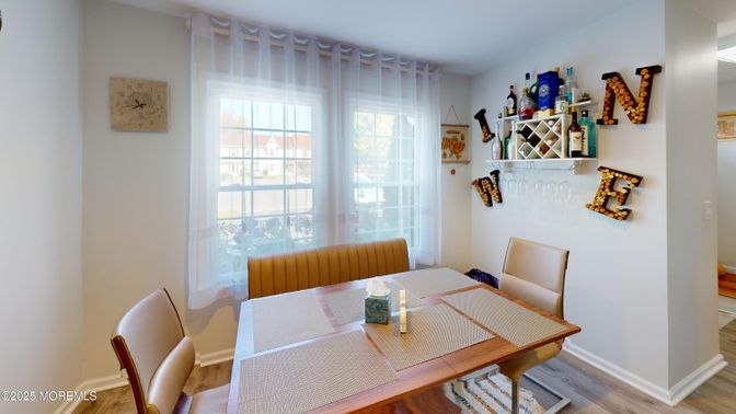 Dining room, Interior, Wood Texture Flooring