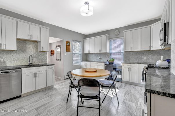 Dining room, Interior, Kitchen, Marble, Wood Texture Flooring