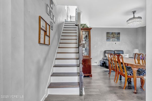 Dining room, Interior, Wood Texture Flooring