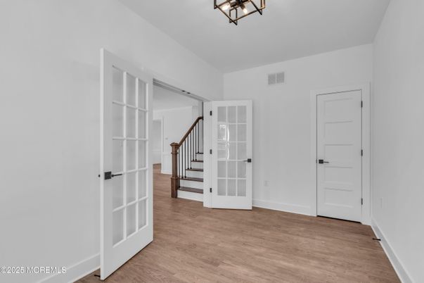 Empty room, Interior, Wood Texture Flooring