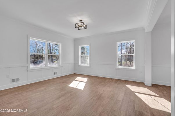 Empty room, Interior, Wood Texture Flooring