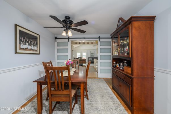 Dining room, Interior, Wood Texture Flooring