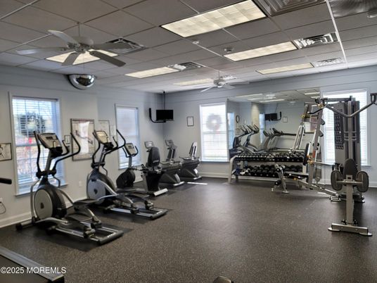 Fitness Equipment, Gym, Interior