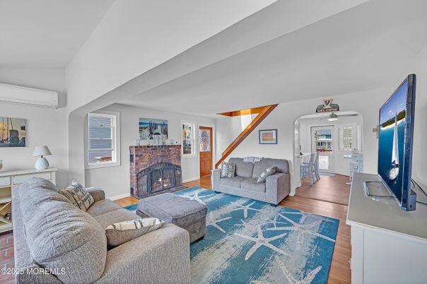 Fireplace, Interior, Living room, Wood Texture Flooring