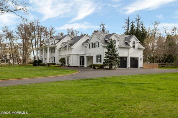 Attached, Backyard, Exterior, Facade, Farmhouse