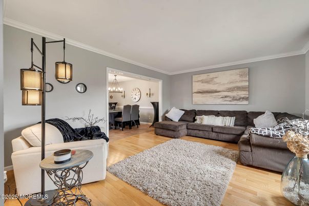 Chandelier, Dining room, Interior, Living room, Pendant Lights, Wood Texture Flooring