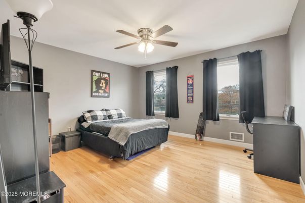 Bedroom, Home Office, Interior, Wood Texture Flooring