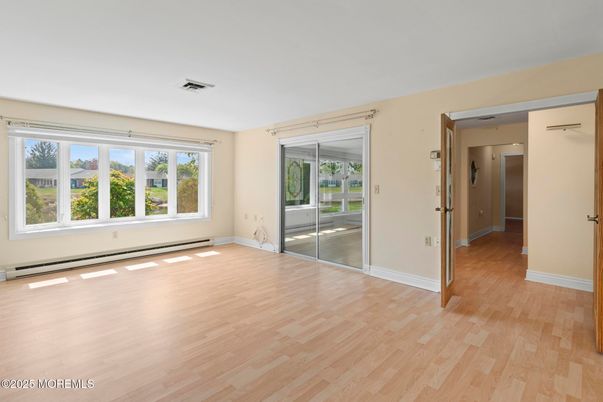 Empty room, Interior, Wood Texture Flooring