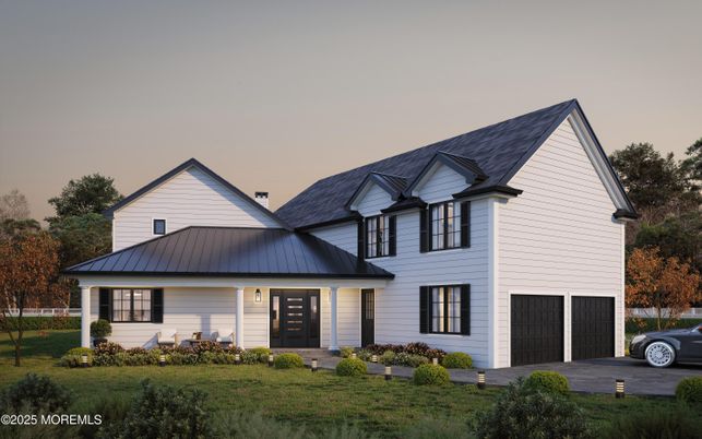 Attached, Exterior, Facade, Farmhouse