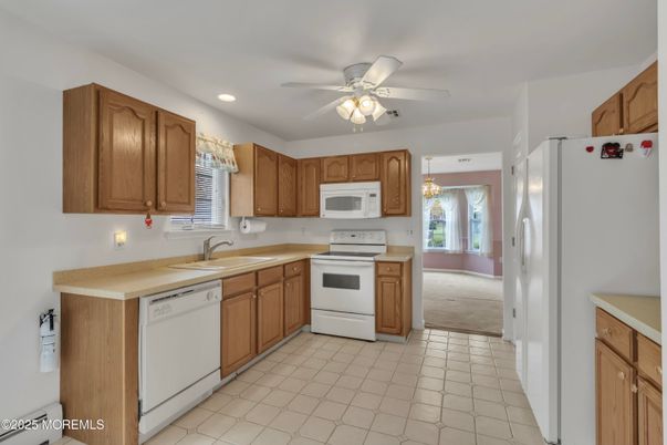 Interior, Kitchen, Pendant Lights, Recessed Lighting
