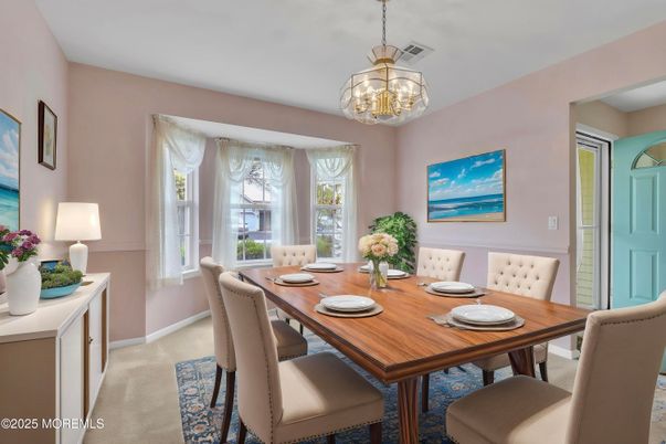 Dining room, Interior, Pendant Lights