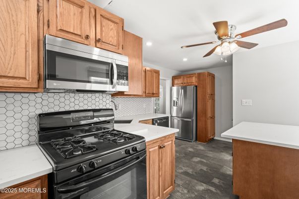 Interior, Kitchen, Recessed Lighting, Stainless Steel Appliances