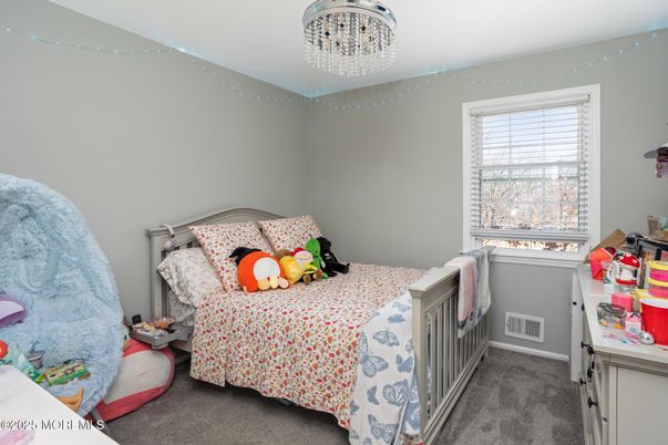 Bedroom, Chandelier, Interior