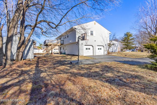 Attached, Backyard, Exterior, Facade, None
