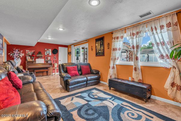 Interior, Living room, Piano, Recessed Lighting