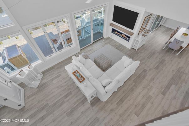 Fireplace, Interior, Living room, Wood Texture Flooring