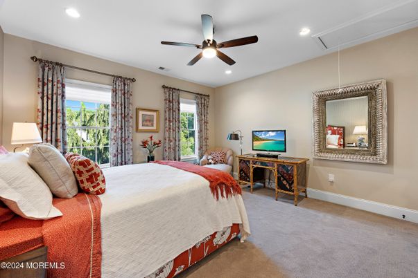 Bedroom, Home Office, Interior, Recessed Lighting