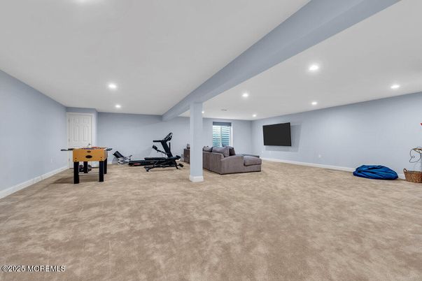 Fitness Equipment, Game Room, Interior, Recessed Lighting