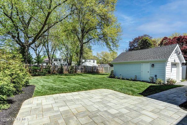 Backyard, Detached Garage, Exterior