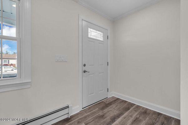 Empty room, Interior, Wood Texture Flooring