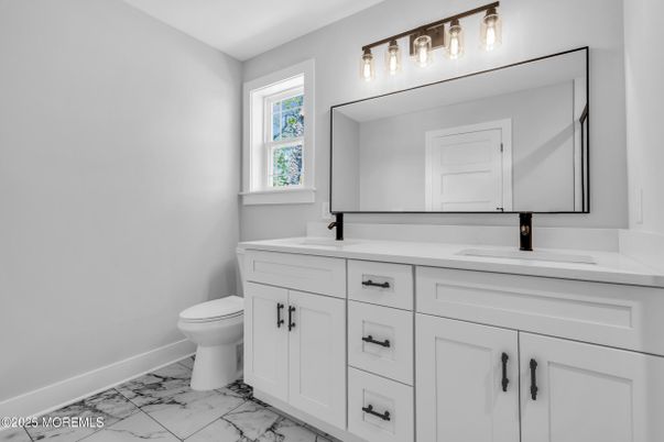 Bathroom, Dual Sink Vanities, Interior, Marble