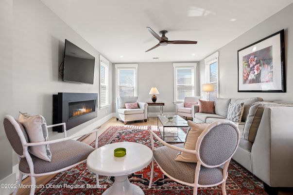 Fireplace, Interior, Living room, Recessed Lighting