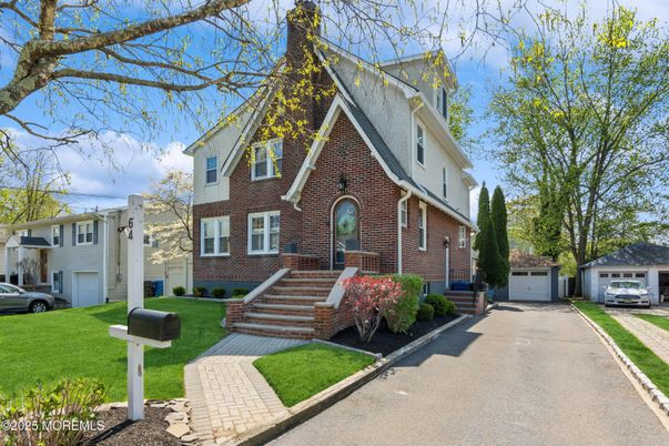 Detached Garage, Exterior, Facade, Brick Facade, Tudor Revival