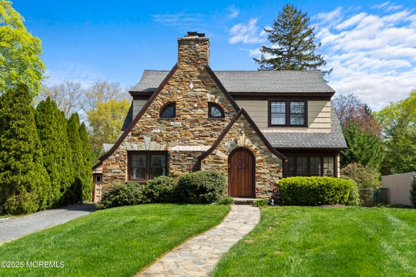 Exterior, Facade, Brick Facade, Tudor Revival