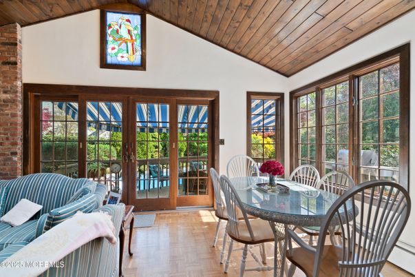 Dining room, Interior, Stone Walls, Wooden Beams, Wooden Ceilings, Wood Texture Flooring