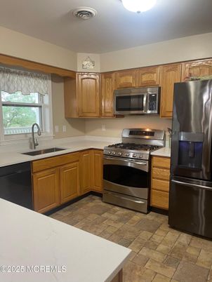 Interior, Kitchen, Stainless Steel Appliances