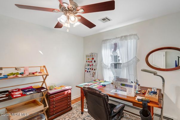Home Office, Interior, Wood Texture Flooring
