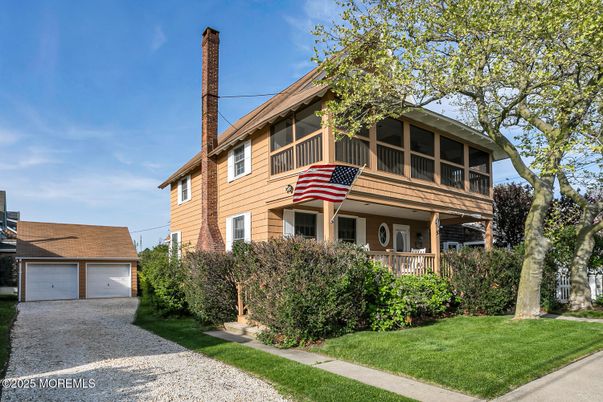 Backyard, Detached Garage, Exterior, Facade, American Foursquare