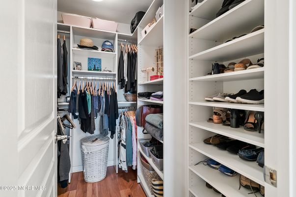 Interior, Walk-in Closets, Wood Texture Flooring