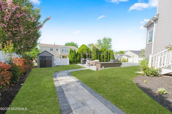 Backyard, Detached Garage, Exterior