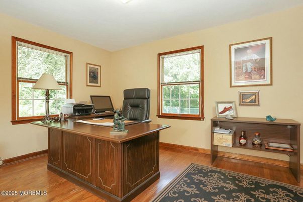 Home Office, Interior, Wood Texture Flooring