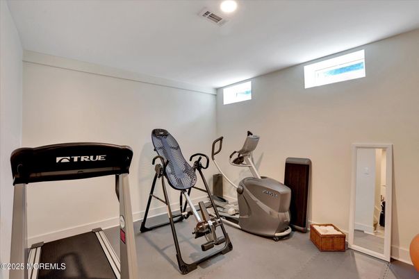 Fitness Equipment, Interior, Recessed Lighting