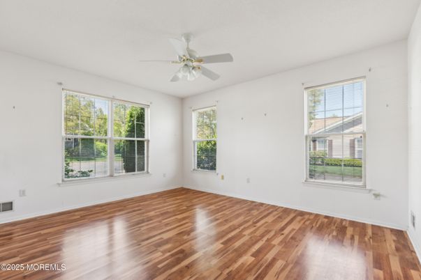 Empty room, Interior, Wood Texture Flooring