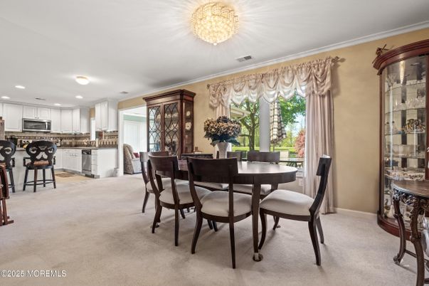 Chandelier, Dining room, Interior, Kitchen, Recessed Lighting