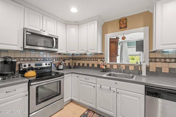 Interior, Kitchen, Recessed Lighting, Stainless Steel Appliances