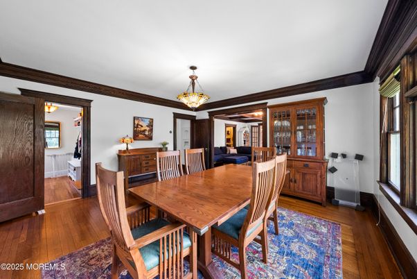 Dining room, Interior, Wood Texture Flooring