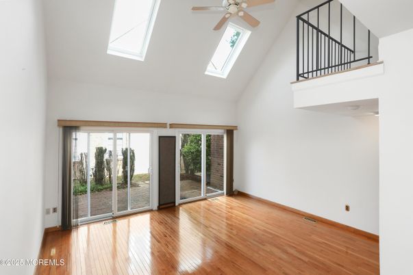 Empty room, Interior, Wood Texture Flooring