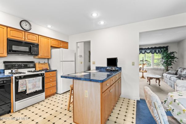 Interior, Kitchen, Living room, Recessed Lighting