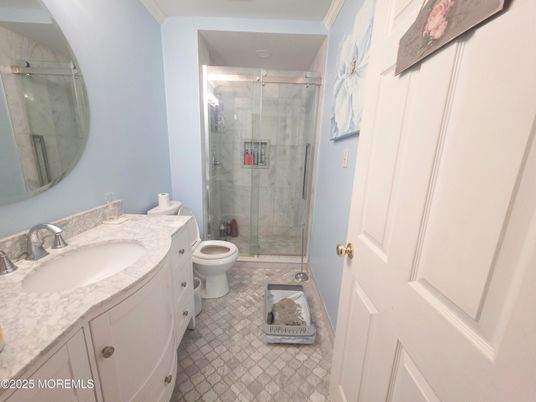Bathroom, Glass Shower, Interior