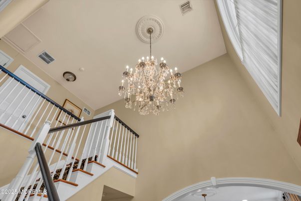 Chandelier, Interior