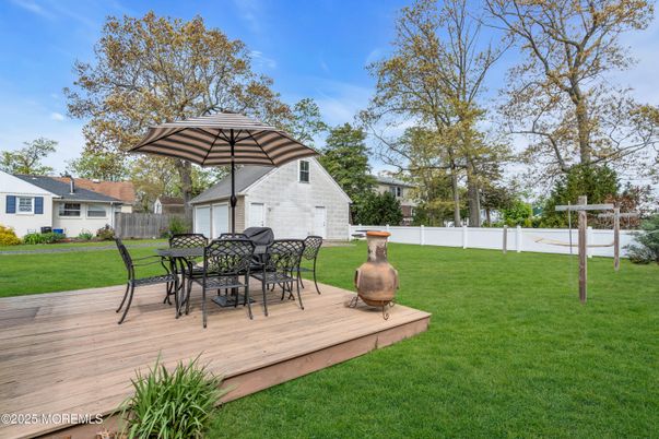 Backyard, Detached Garage, Exterior