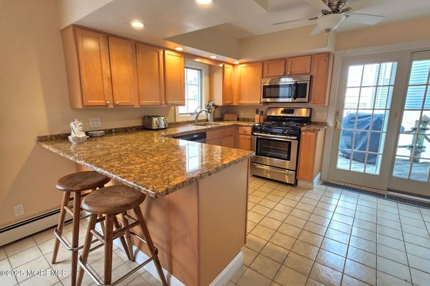 Interior, Kitchen, Recessed Lighting, Stainless Steel Appliances