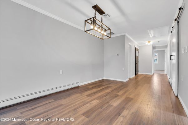 Interior, Pendant Lights, Wood Texture Flooring