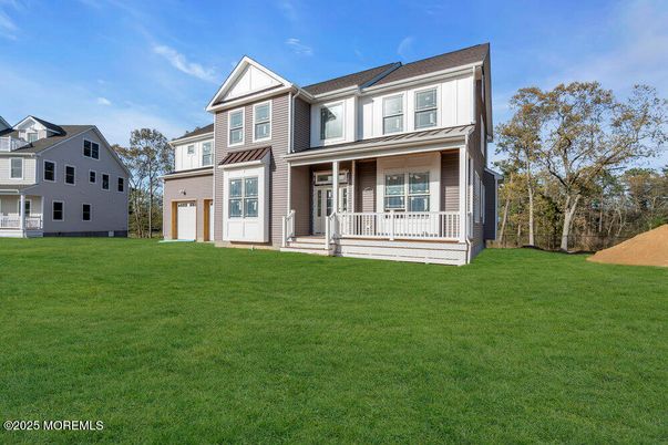 Attached, Backyard, Exterior, Facade, Farmhouse