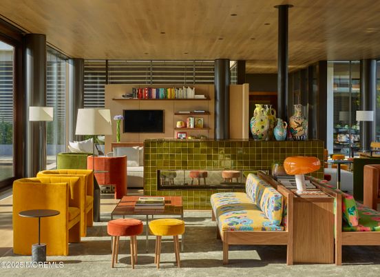 Interior, Living room, Wooden Ceilings