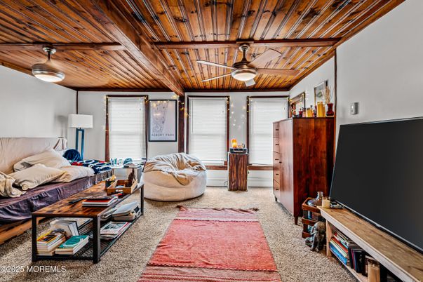 Interior, Living room, Wooden Ceilings